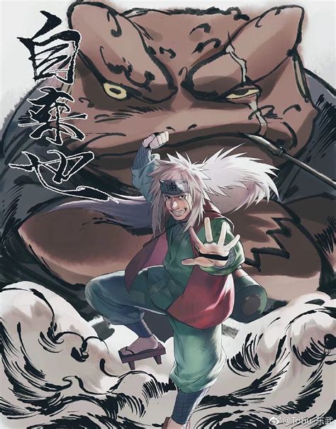 Jiraiya NARUTO Anime Board Jiraiya Gamabunta HD Phone Wallpaper Pxfuel