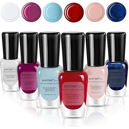 Amazon Tophany Non Toxic Nail Polish Set Easy Peel Off And Fast