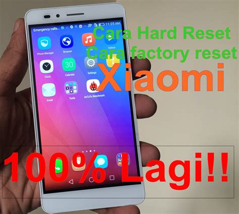 Cara Reset Hp Xiaomi