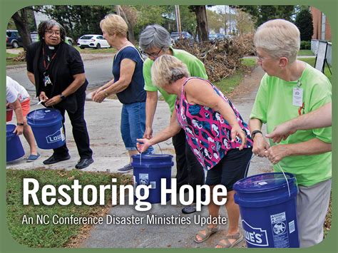 Restoring Hope A Disaster Ministries Update Disaster Ministries
