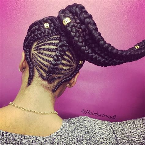 20 Super Hot Cornrow Braid Hairstyles