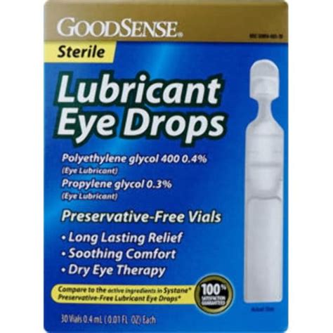 Ddi 2320000 Good Sense Lubricant Eye Drops Case Of 12