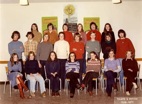 Lycée Gay Lussac classe Terminale D2 1976 77