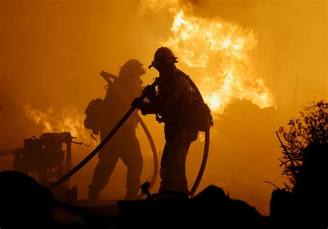 Fast Spreading Wildfire Ravages Northern California Forcing Thousands