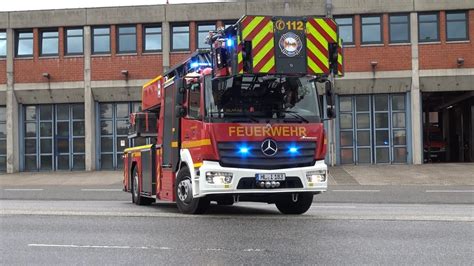 Neue Dlk Und Reserve Hlf Wachausfahrt L Schzug Bf L Beck Feuerwache