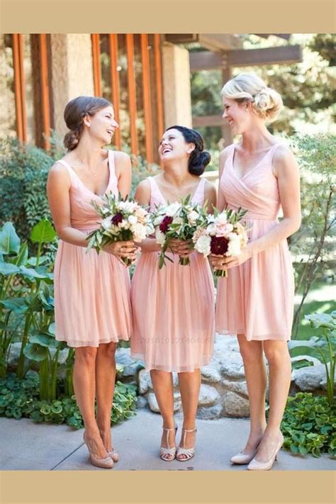 Cute Bridesmaid Dress V Neck Bridesmaid Dress Bridesmaid Dress