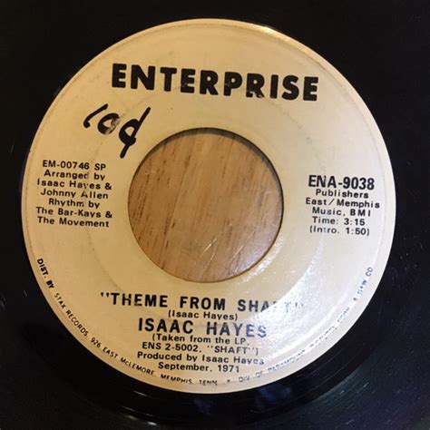 Isaac Hayes - Theme From Shaft (1971, Vinyl) | Discogs