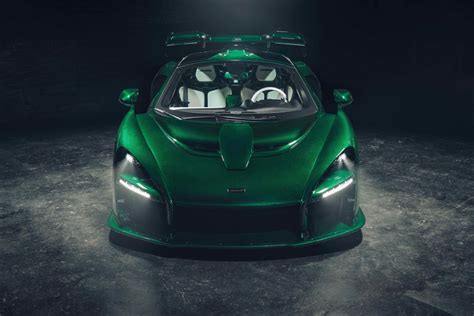 The First Mclaren Senna In The Us Has One Of The Wildest Carbon Fiber