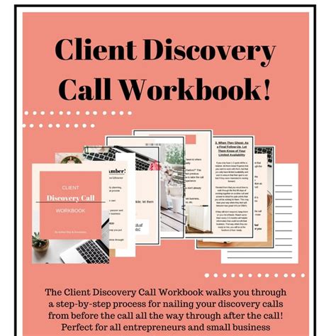 Discovery Call Template Etsy