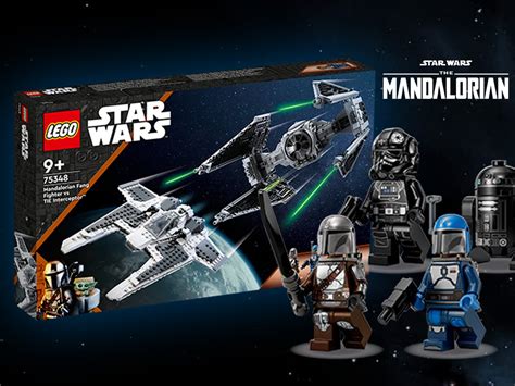 Lego Star Wars Mando Fang Fighter Vs Tie Interceptor