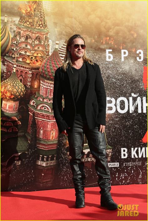 Brad Pitt World War Z At Moscow Film Festival Opening Night Photo