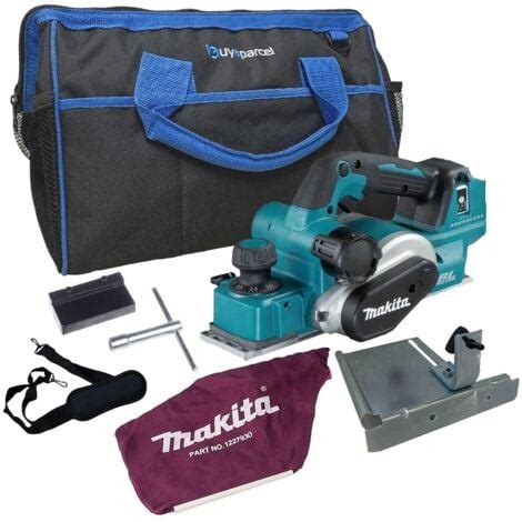 Makita Dkp Z V Lxt Brushless Cordless Planer Mm Bare Dust Bag