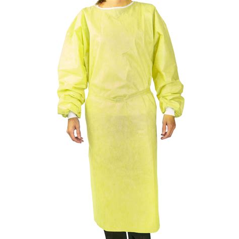 Snapklik.com : HealthSmart Disposable Isolation Hospital Gown, Level 2