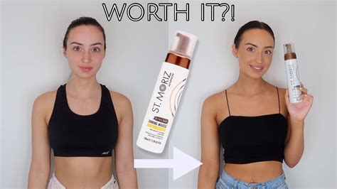 St Moriz Advanced Color Correcting Mousse Review Demo Youtube