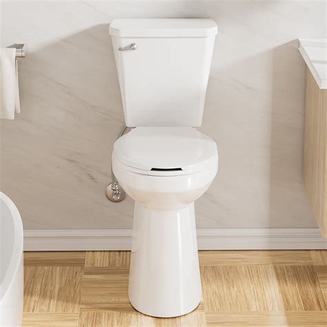 SUPERFLO 21 Extra Tall Toilet Elongated Two Piece Toilet With