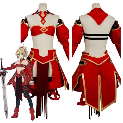 Fate Apocrypha Cosplay Costume Fate Apocrypha FA Saber Of Red Mordred