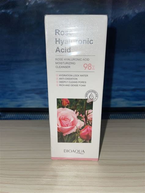 Bioaqua Rose Hyaluronic Acid Moisturizing Cleanser 100 G Exp 02 26 Ebay