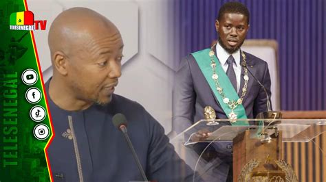 Alpha Thiam réagit après le discours historique du PR Diomaye Faye lors