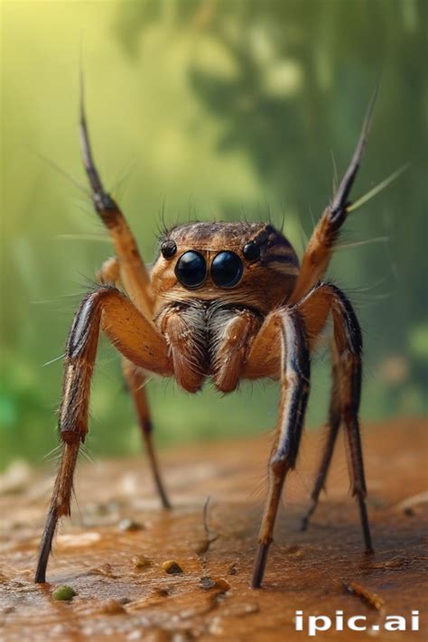 close  view   spider   natural habitat