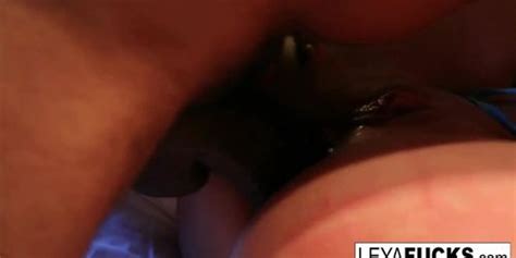 Blonde Cutie Leya Puts A Giant Black Dick In Every Hole Leya Falcon Tnaflix