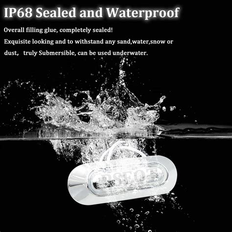 Buy Pseqt 3 8 Waterproof Boat Marine Led Lights Courtesy Interior Deck Light Navigation