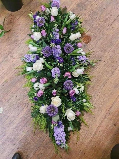 Pink Purple White Casket Spray Buy Online Or Call