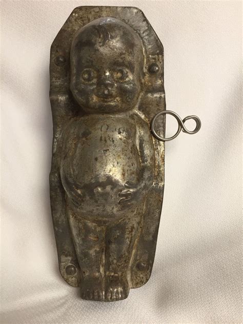 Kewpie Doll Chocolate Mould Moldold And Original Tin 3608ch342 Ebay