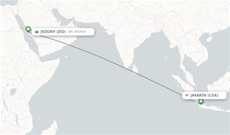 Direct (non-stop) flights from Jakarta to Jeddah - schedules ...