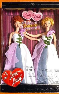 Barbie Doll I Love Lucy Lucy Ethel Buy The Same Dress Friendship