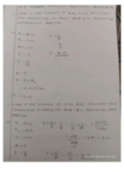 SOLUTION: Physics notes - Studypool 