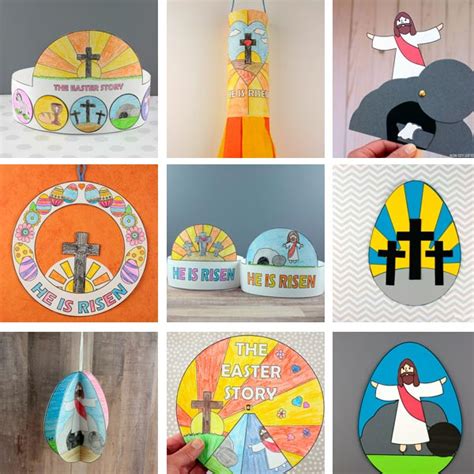 Religious Easter Crafts : He Is Risen crafts & The Easter Story crafts ...