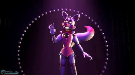 Sfmfnaf Stylized Funtime Foxy By Ftthienan On Deviantart