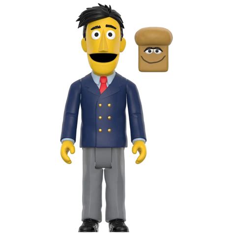 Sesame Street Reaction Figure Guy Smiley With Bread Retrofestiveca