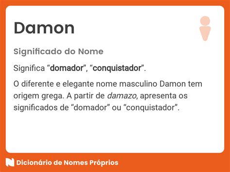 O Que Significa O Nome Damon