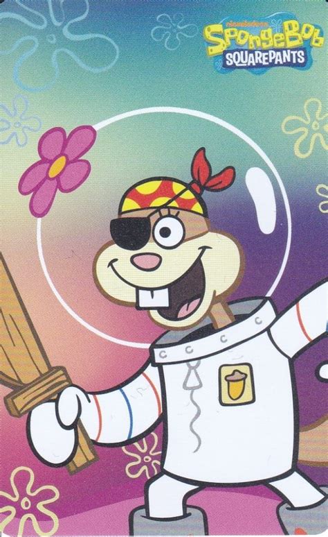 Cow Play Cow Moo Spongebob Squarepants Pirates Of Bikini Bottom Card Sandy Cheeks