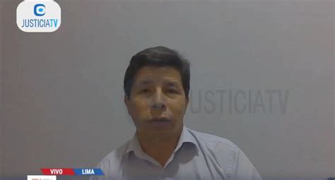 Pedro Castillo Poder Judicial Rechaza Recurso Para Anular Investigación Por Rebelión