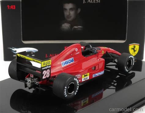 Mattel Hot Wheels T Scale Ferrari F F N German Gp Jean Alesi Red