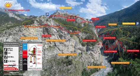 Les Vias Du Diable Aussois Maurienne M Fort Victor Emmanuel Via