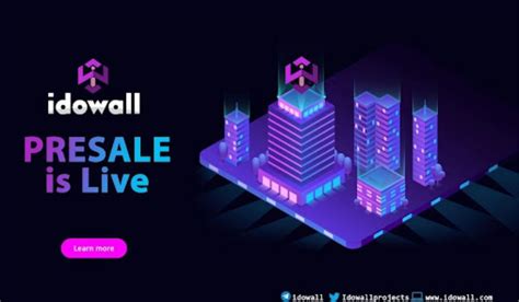 idowall announces wall token presale     listing