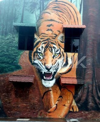 Lukisan Mural Harimau Malaya Klik