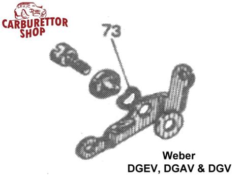 Spring Washer For Weber Dgav Dgv Or Dgev Carburetor