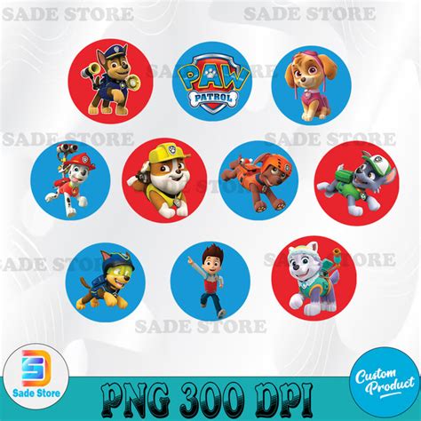 Paw Patrol Cupcake Toppers, Paw Patrol birthday, Paw Patrol | Inspire ...
