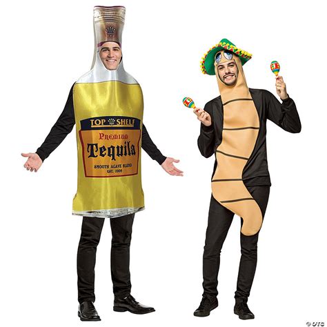 Tequila And Worm Couples Costumes Halloween Express