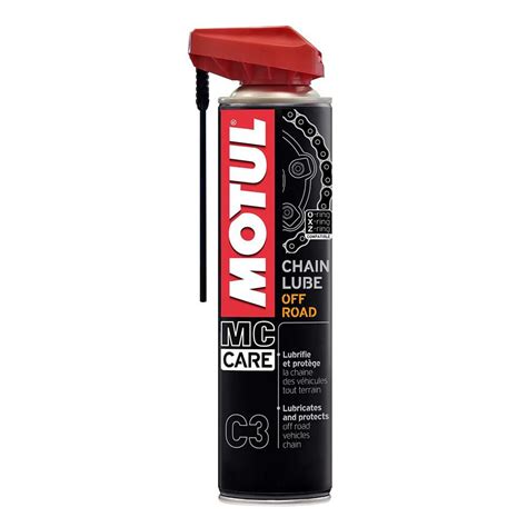 Motul C3 Chain Lube Off Road 400ml Clear | Motardinn