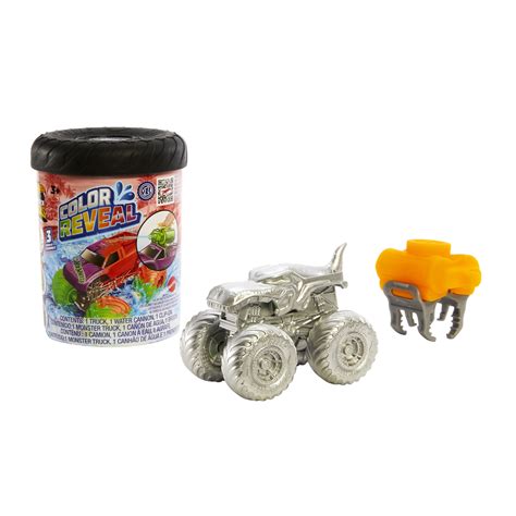 Set De Joaca Hot Wheels Monsteer Trucks Color Reveal Emag Ro