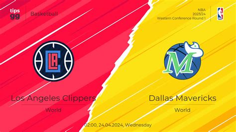 Los Angeles Clippers Vs Dallas Mavericks Live Odds Match