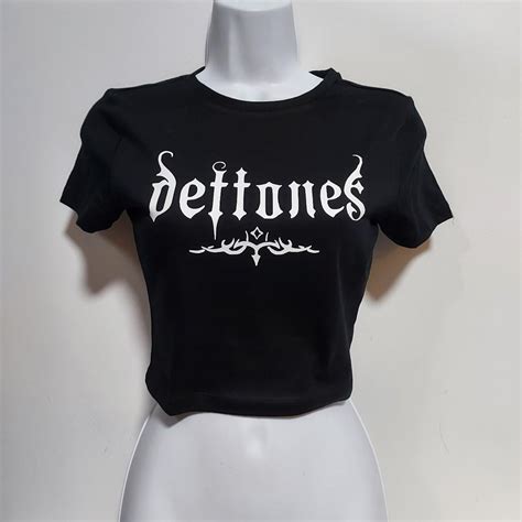 Deftones Baby Tee Deftones Crop Top Deftones Tank Depop