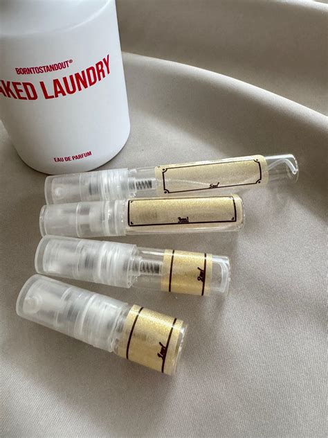 BORNTOSTANDOUT Naked Laundry Fragrance Samples
