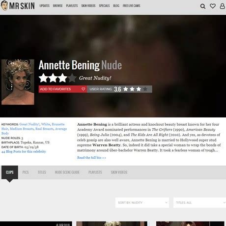 Annette Bening Nude Naked Porn Content Review 496 Nude Celebrities List Like Mrskin