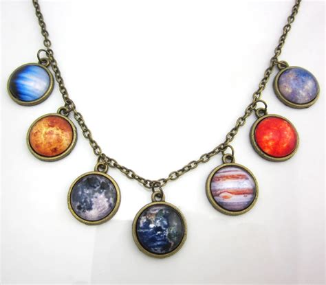 1 Pc New Design Solar System Necklace Planet Universe Galaxy Necklace